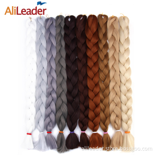 82 Inch 165G Pure Color Ultra Jumbo BraidingHair